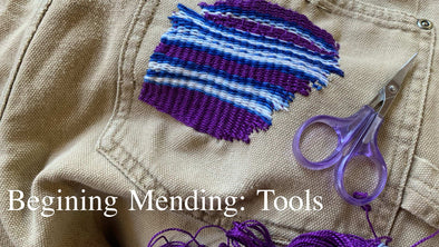 Beginning Mending- Tools to Get Started