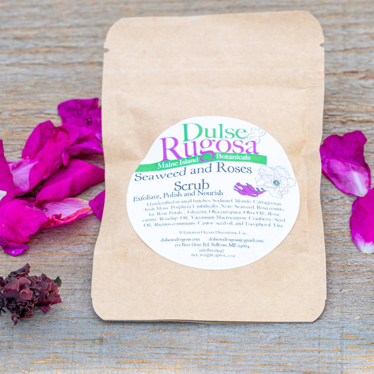 Seaweed And Roses Scrub