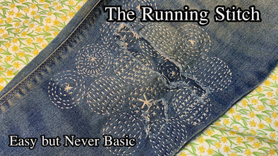 Let's Get Mending: Running Stitch Basics