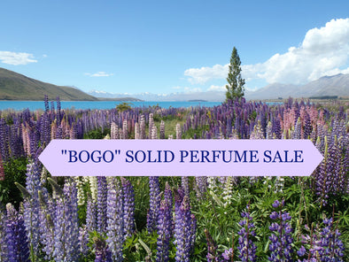 "BOGO" SALE on SOLID PERFUMES