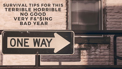 Survival Tips for This Terrible Horrible No Good Very F&*$ing Bad Year