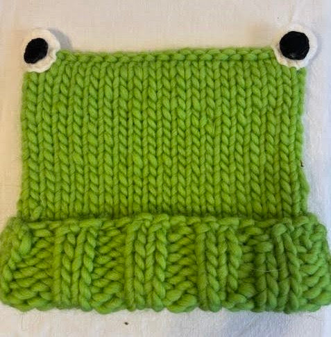 Hand Knit Hats and Patches