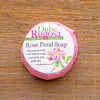 Our Rose Petal Soap is a gentle blend of rose clay, wild Maine rugosa roses, and wild harvested sugar kelp.  