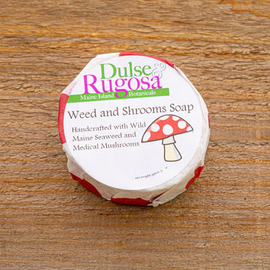 A blend of wild Maine medicinal mushrooms and wildharvested Maine seaweeds.  